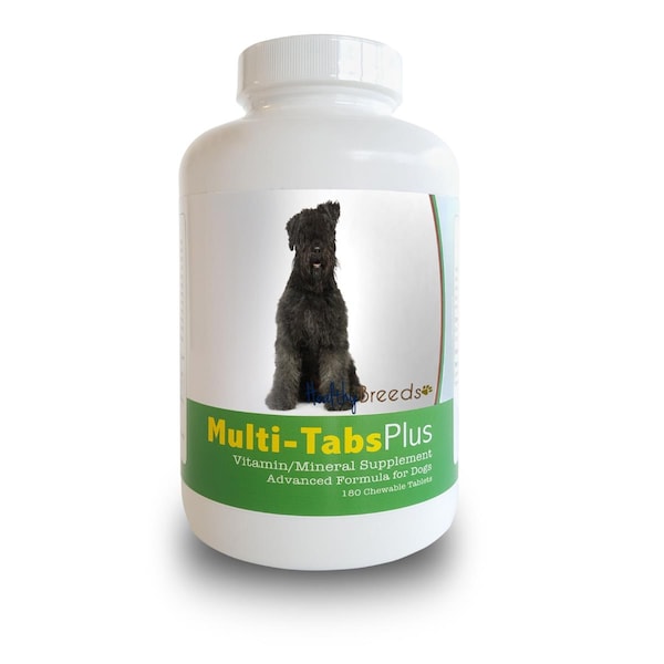 Healthy Breeds Bouvier des Flandres Multi-Tabs Plus Chewable Tablets, 180PK 840235139780 - main